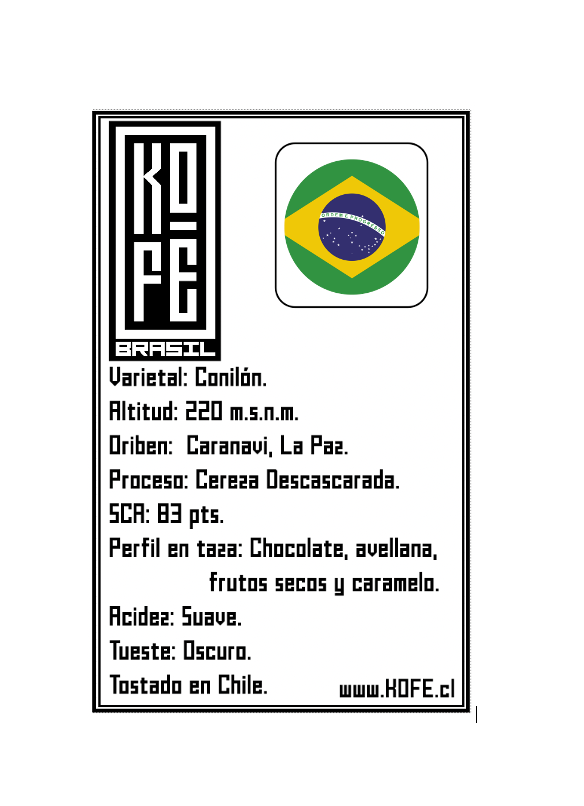 Brasil espresso 250 g